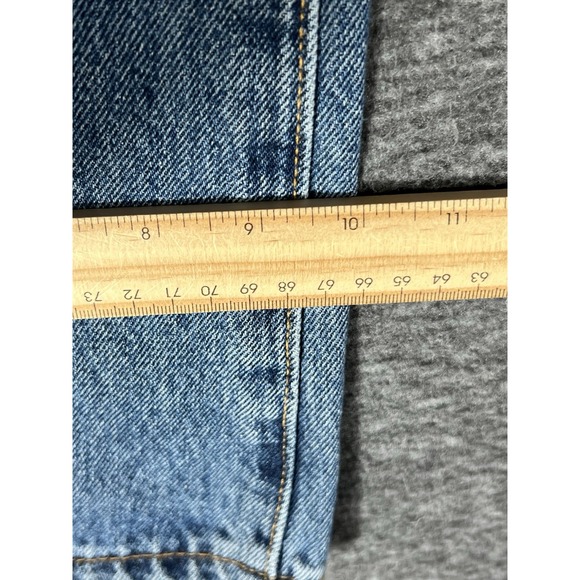 Levis 517 ‎ Bootcut Jeans  Blue Dark Washed Denim Mens Size 40x30 - Picture 6 of 11